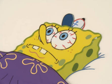 SpongeBob awake  Meme Template