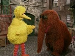 Big Bird And Snuffy Meme Template