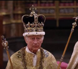 King Charles Crown Meme Template