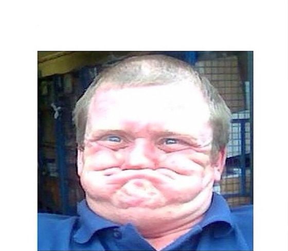 when you're trying not to laugh at something stupid  Meme Template