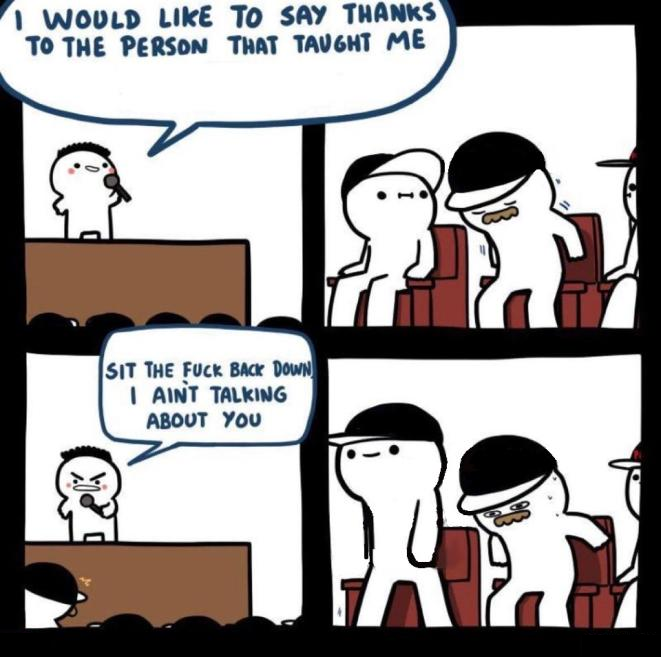 I Would Like To Say Thanks  Meme Template