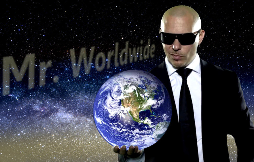 Mr Worldwide  Meme Template