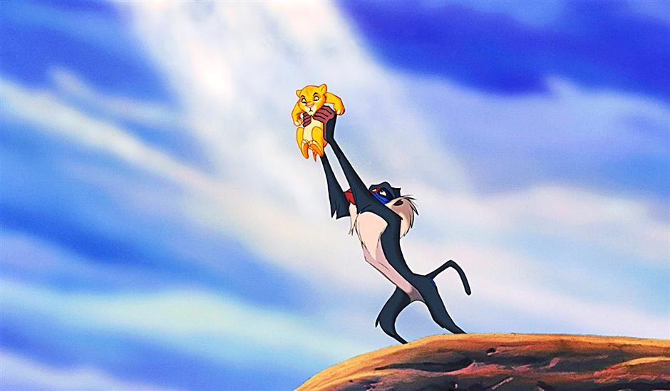 Lion King Rafiki Simba  Meme Template