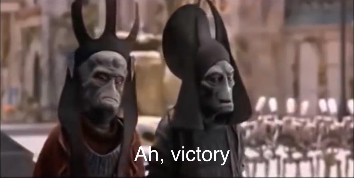 Ah Victory  Meme Template