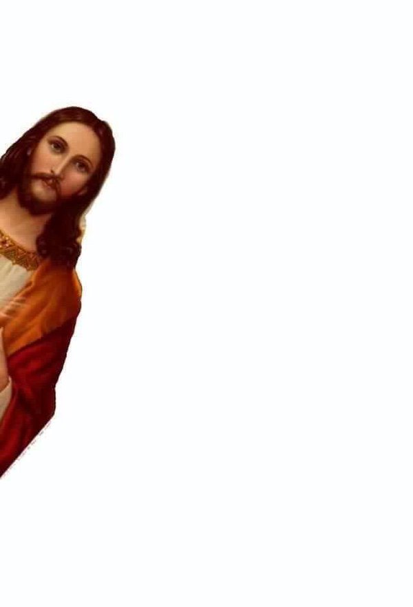 jesus is watching you  Meme Template