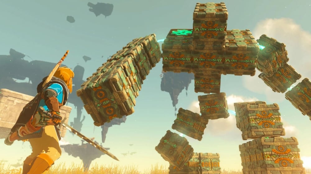 Tears of the kingdom flux construct  Meme Template