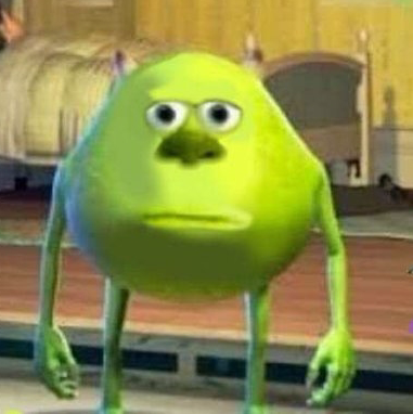 Mike Sully Face Swap  Meme Template