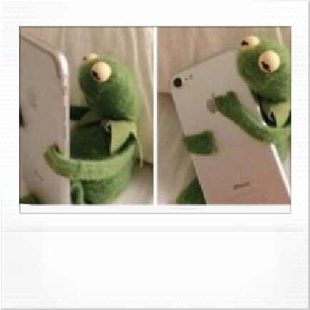 Kermit phone hug  Meme Template