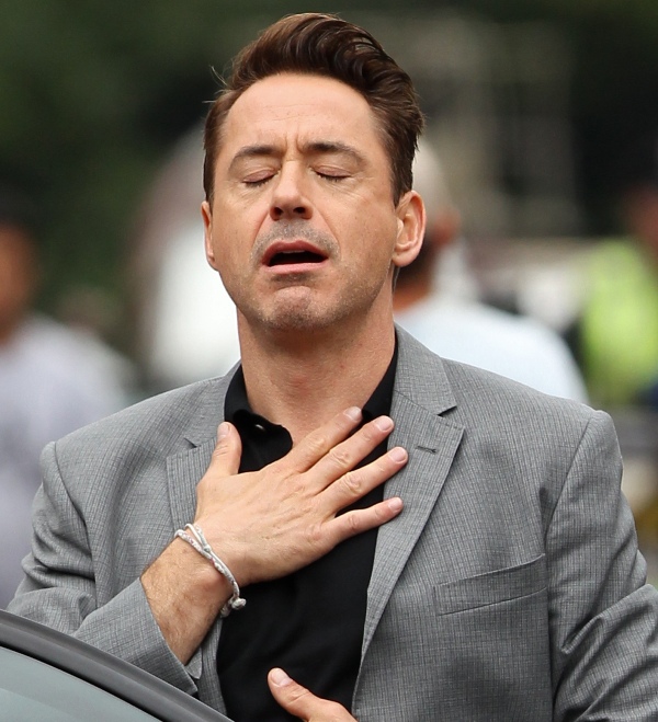 relieved rdj  Meme Template