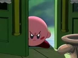 Pissed off Kirby  Meme Template