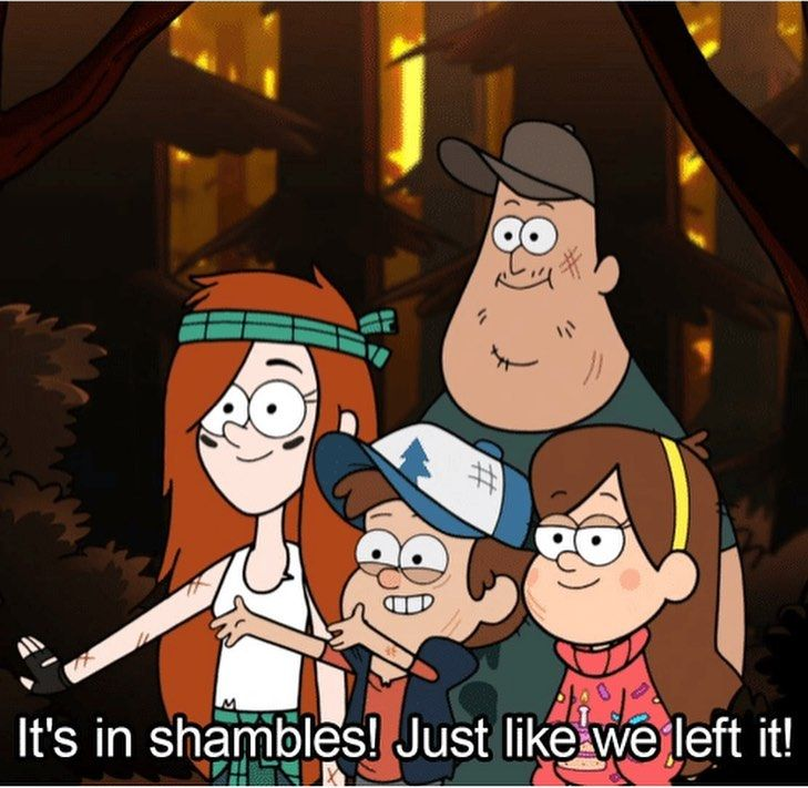 Gravity Falls Weirpocalypse  Meme Template