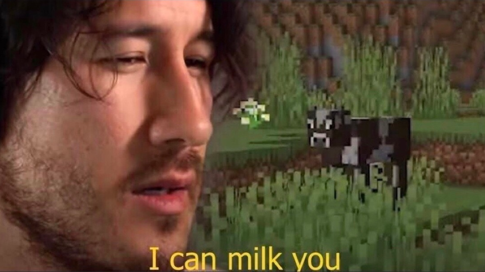 I can milk you (template)  Meme Template