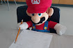 Mario writing facts  Meme Template