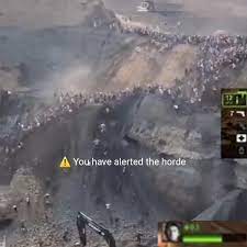 You have alerted the horde left for dead  Meme Template