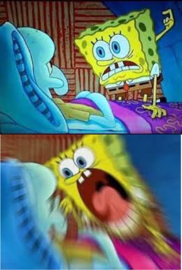 Spongebob screaming Meme Template