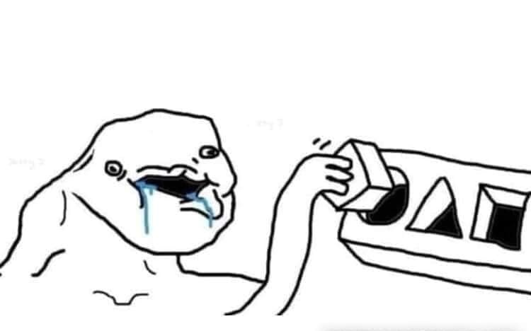 Stupid dumb drooling puzzle  Meme Template