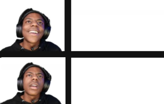 IShowSpeed Disappointment swapped  Meme Template