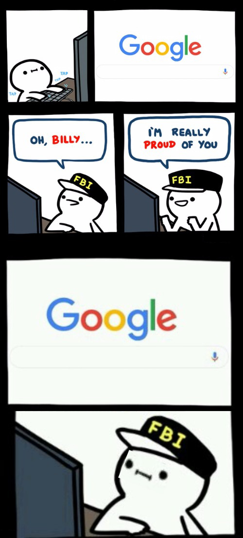 Billy's agent is sceard  Meme Template