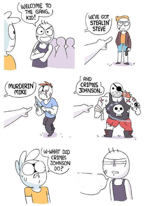 Crimes Johnson  Meme Template
