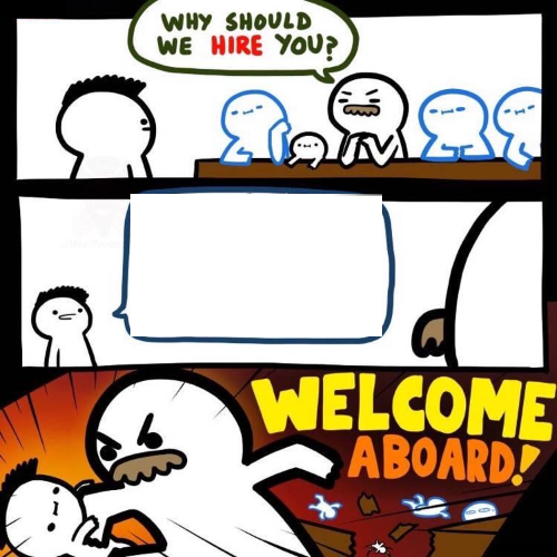 Welcome Aboard  Meme Template