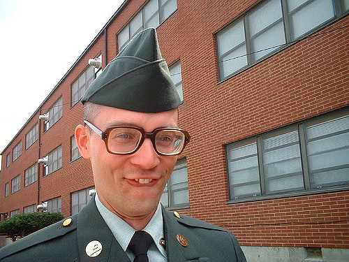 Military Birth Control Glasses  Meme Template