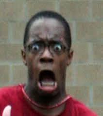 Scared Black Guy  Meme Template