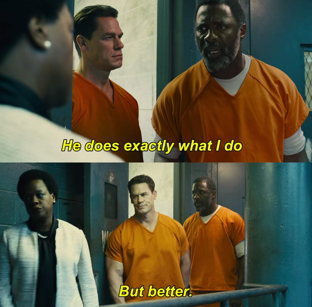 "He does exactly what I do" "but better"  Meme Template